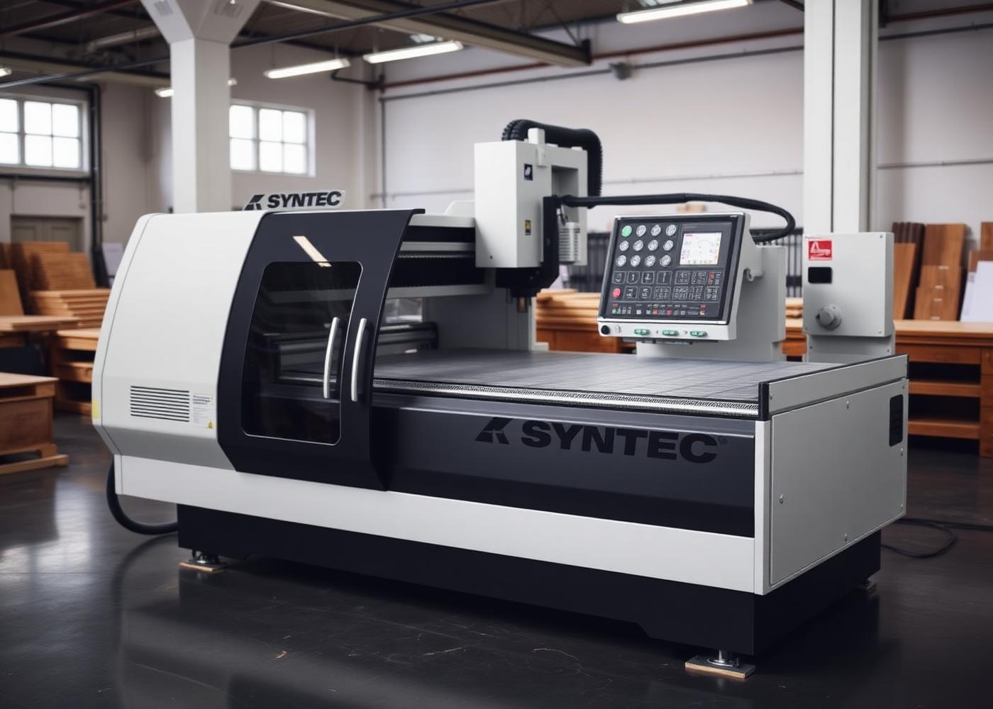 Machine B — WOODMETAL 2130XC CNC router (Syntec 4-Axis ATC)